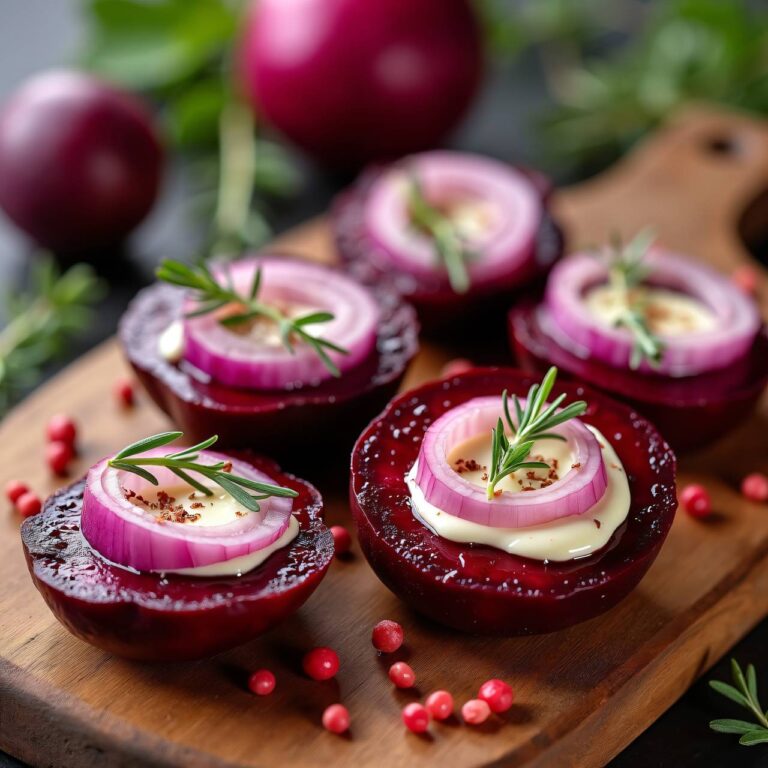 rote Rüben-Häppchen Rezept