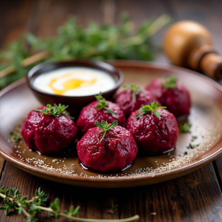 rote Rüben-Knödel (Baby, ab 7. Monat) Rezept