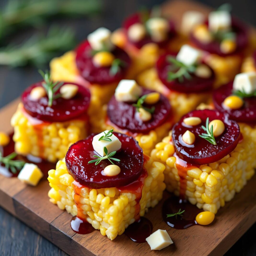 rote Rüben-Mais-Würfel Rezept rote Rüben-Mais-Würfel Rezept