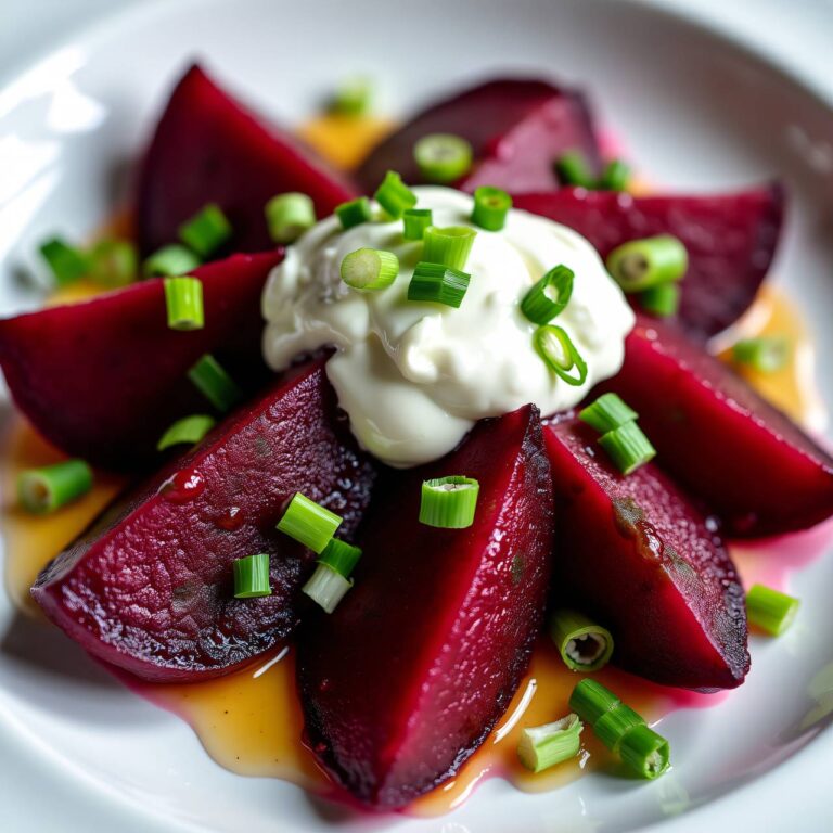rote Rübensalat mit Meerrettich Rezept
