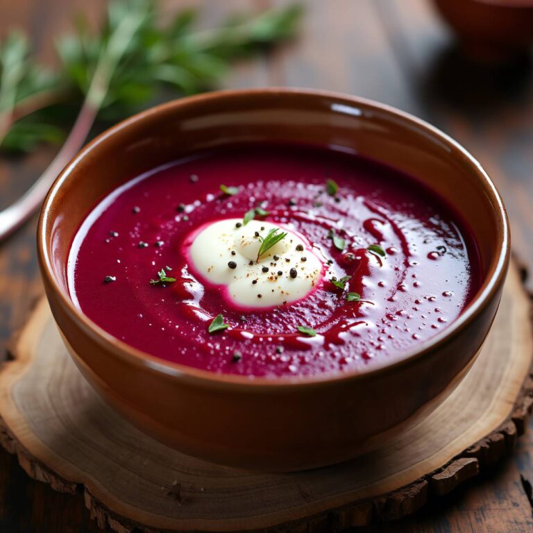 rote Rübensuppe Rezept
