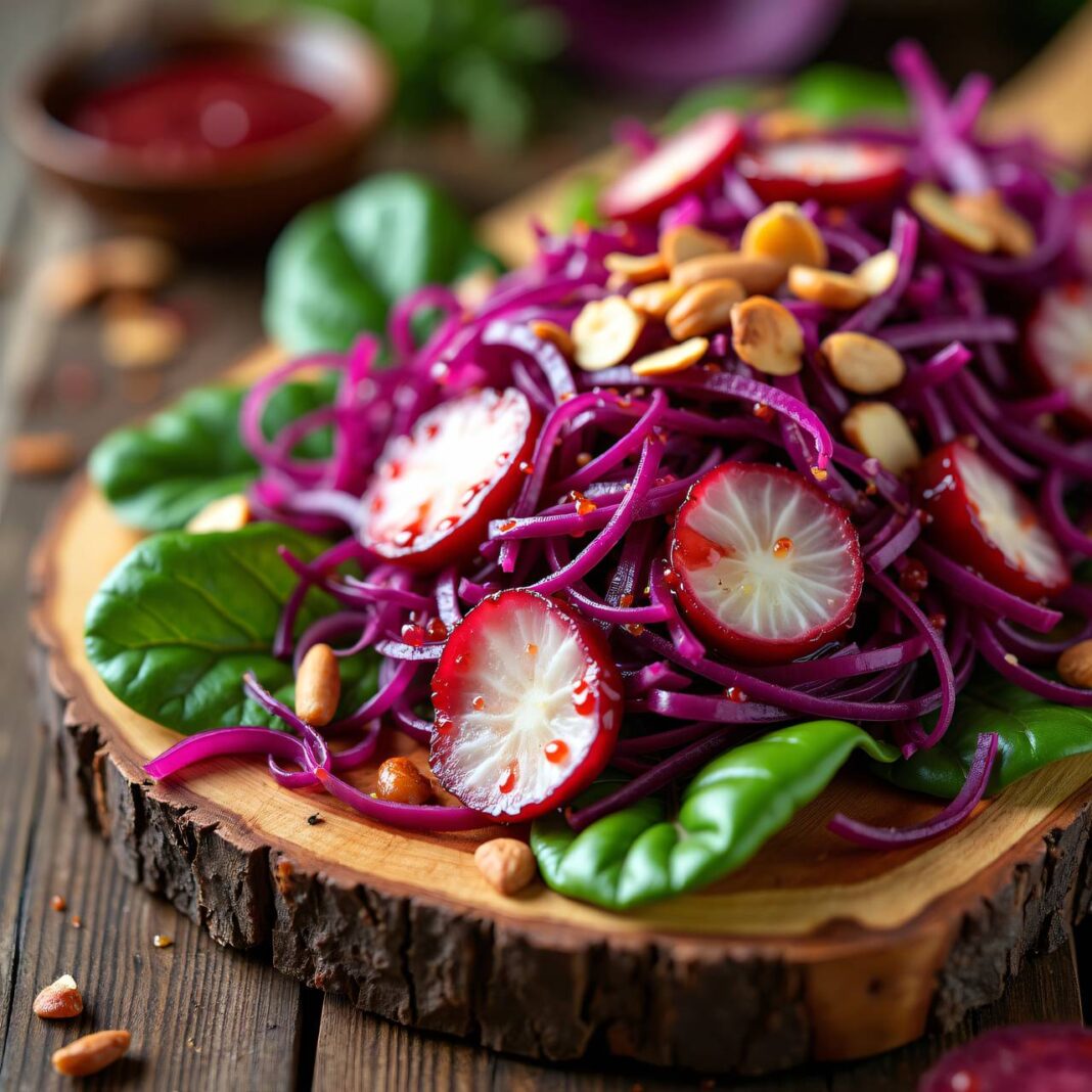 Roter Herbstsalat Rezept Roter Herbstsalat Rezept