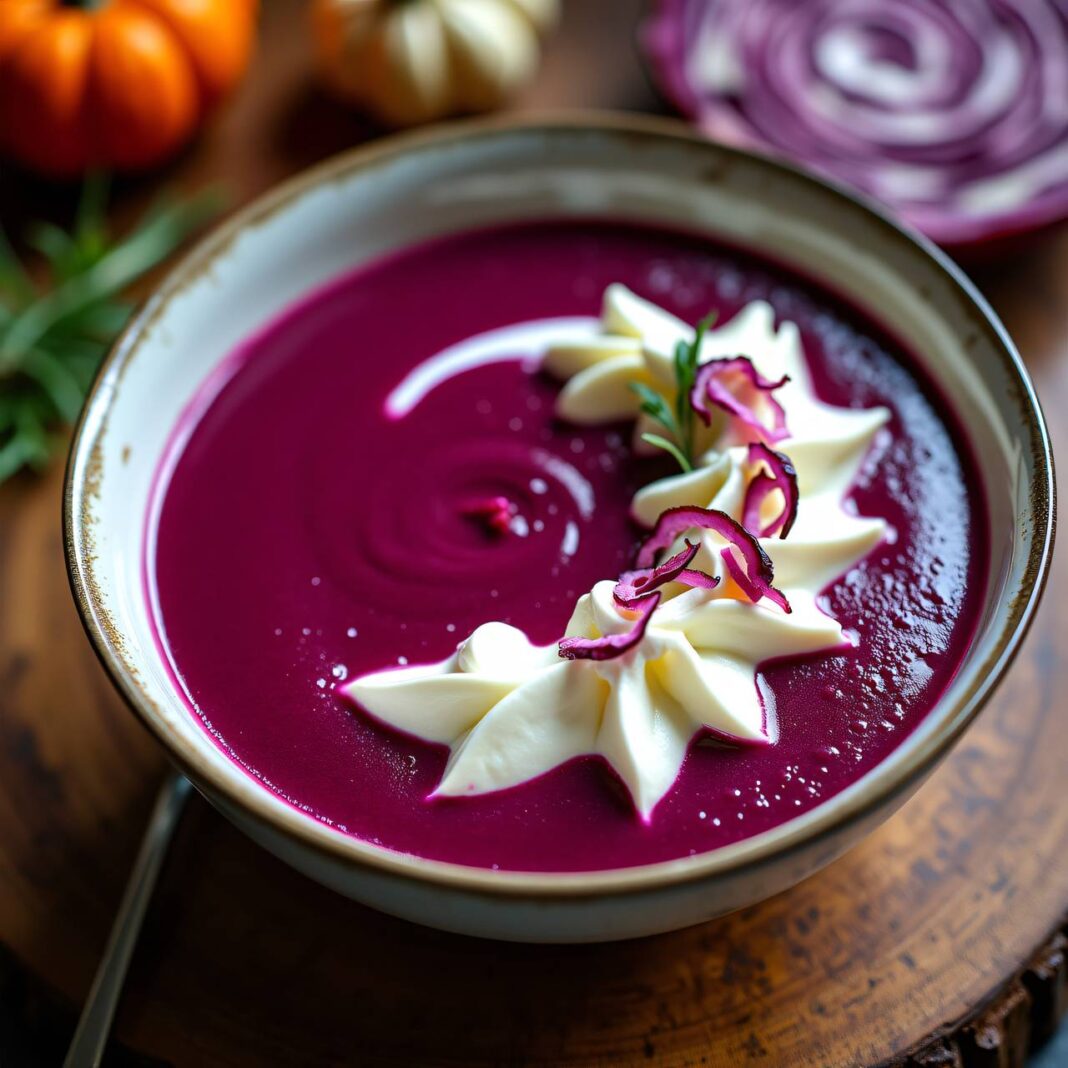 Rotkohl-Creme-Suppe Rezept Rotkohl-Creme-Suppe Rezept