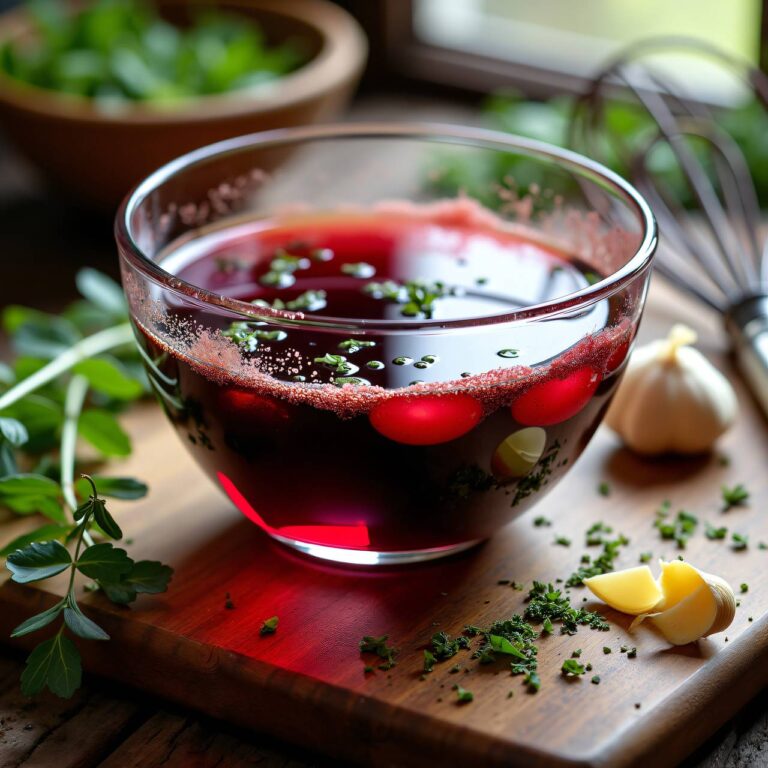 Rotwein-Marinade Rezept