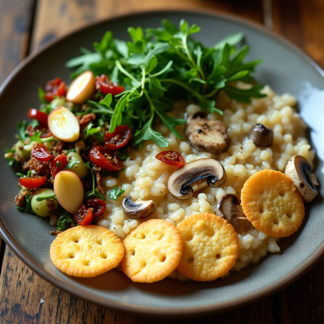 Rucolagemüse zu Steinpilzrisotto Rezept Rucolagemüse zu Steinpilzrisotto Rezept