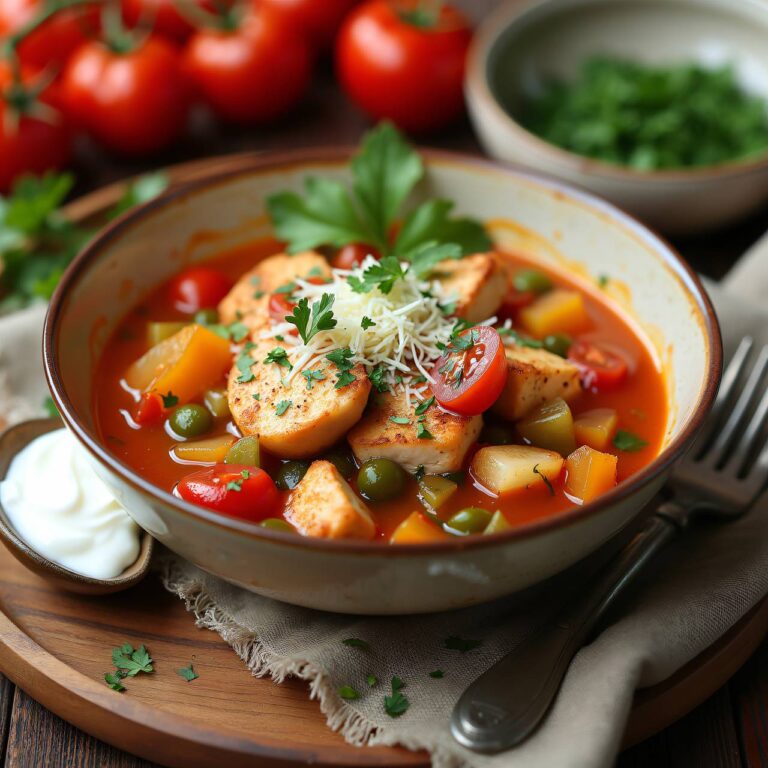 Rührgebratener Hühnertopf Rezept