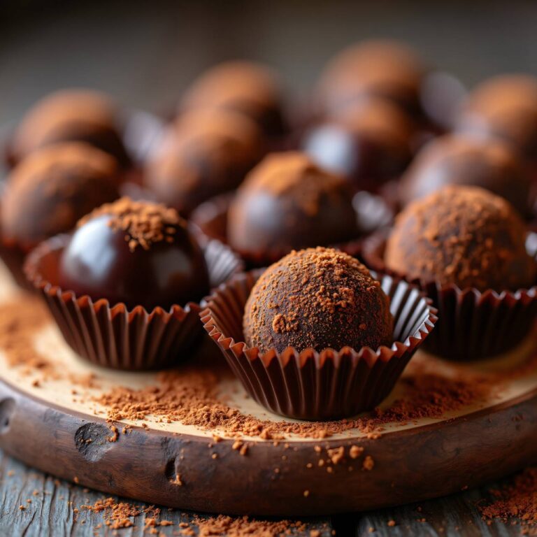 Rum-Truffes Rezept