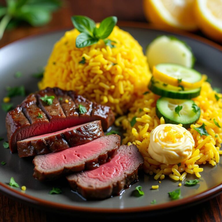 Rumpsteak mit Zitronenbutter Rezept