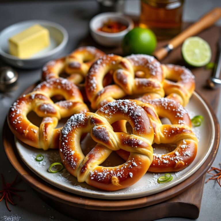 Safran-Brezeln Rezept
