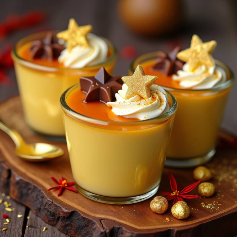 Safran-Caramel-Crème Rezept