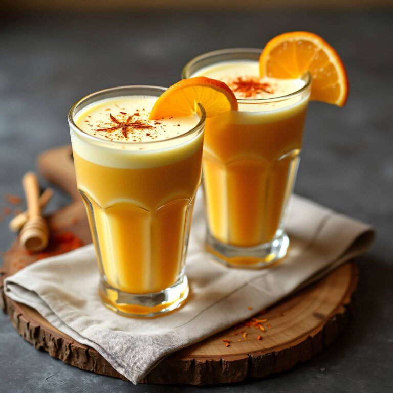 Safran-Honig-Milch Rezept