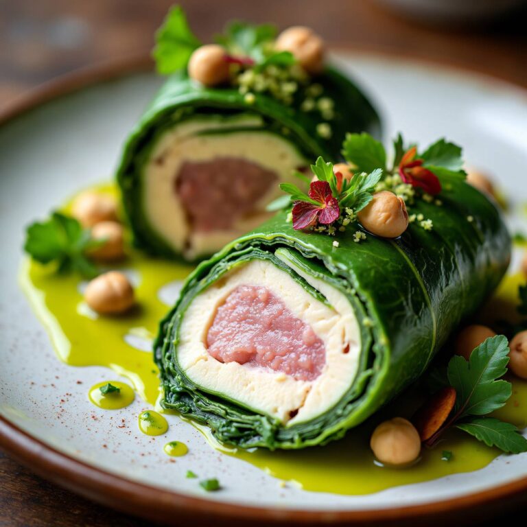 Saiblingterrine mit Sauerampfer-Nuss-Vinaigrette Rezept