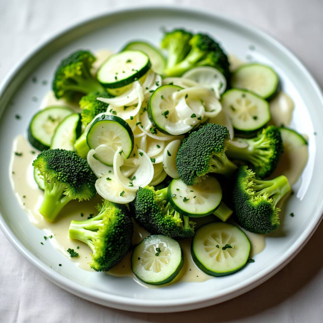 Salat mit Kräuterdressing Rezept Salat mit Kräuterdressing Rezept