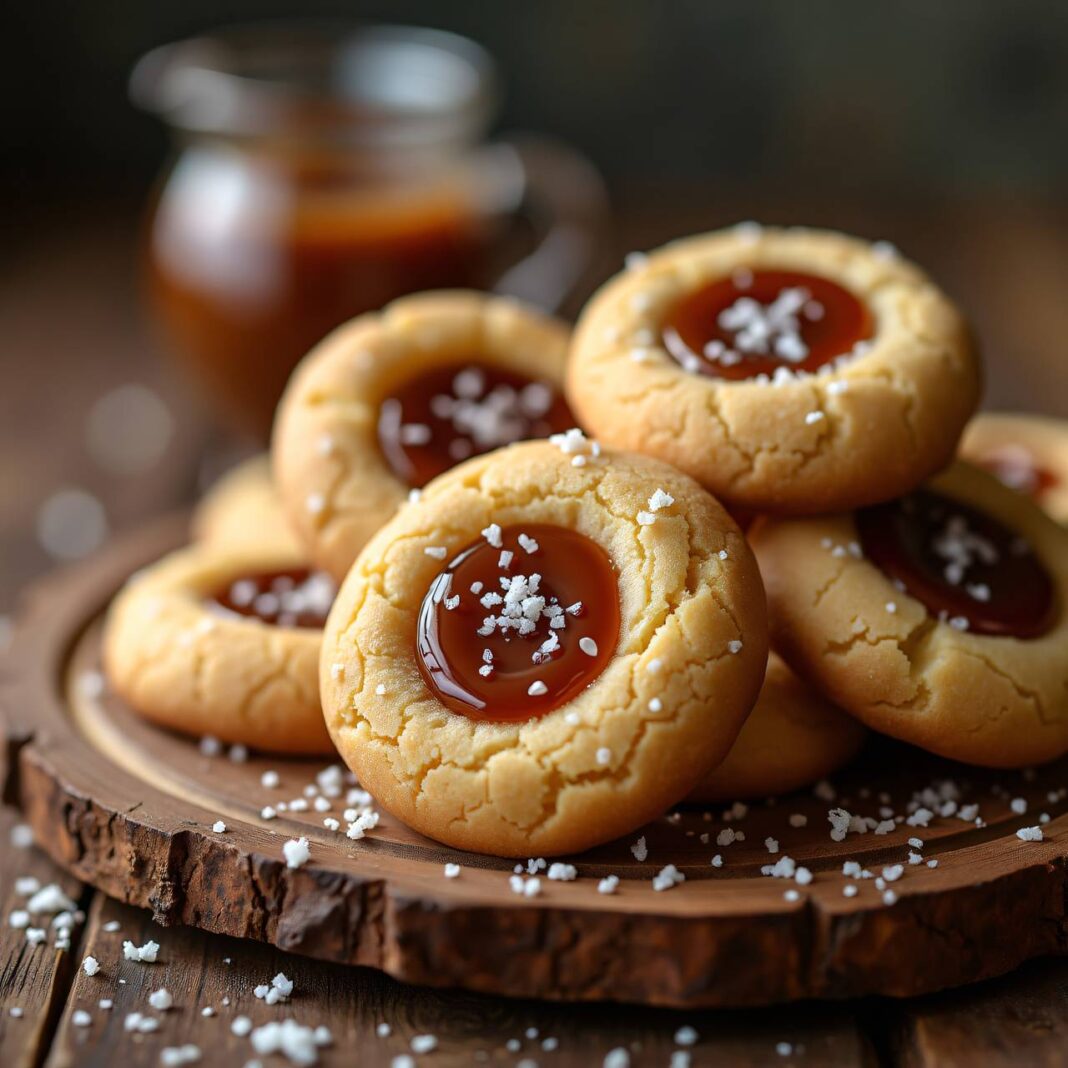 Salted Caramel Cookies Rezept Salted Caramel Cookies Rezept