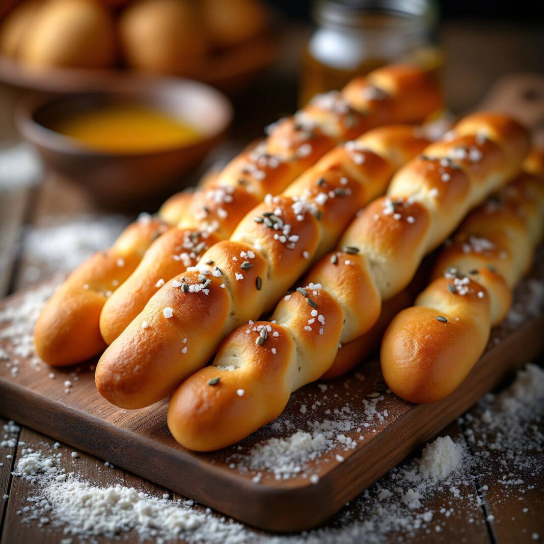 Salz-Kümmel-Stangen Rezept Salz-Kümmel-Stangen Rezept