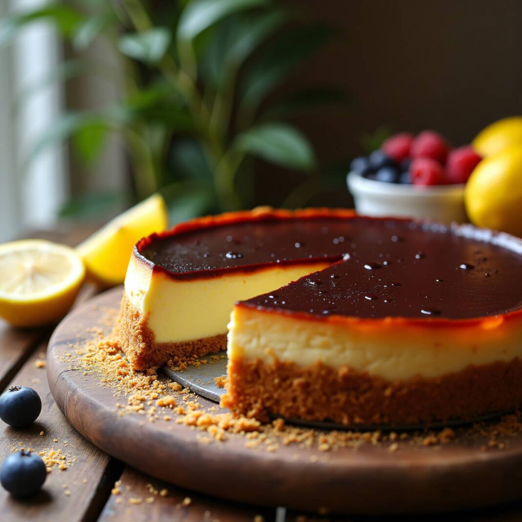 San Sebastian Cheesecake Rezept San Sebastian Cheesecake Rezept