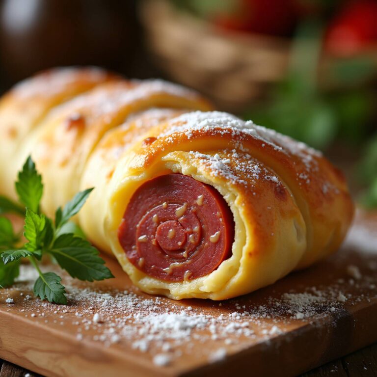 Saucisson im Kartoffelteig Rezept