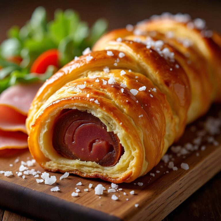 Saucisson im Teig Rezept