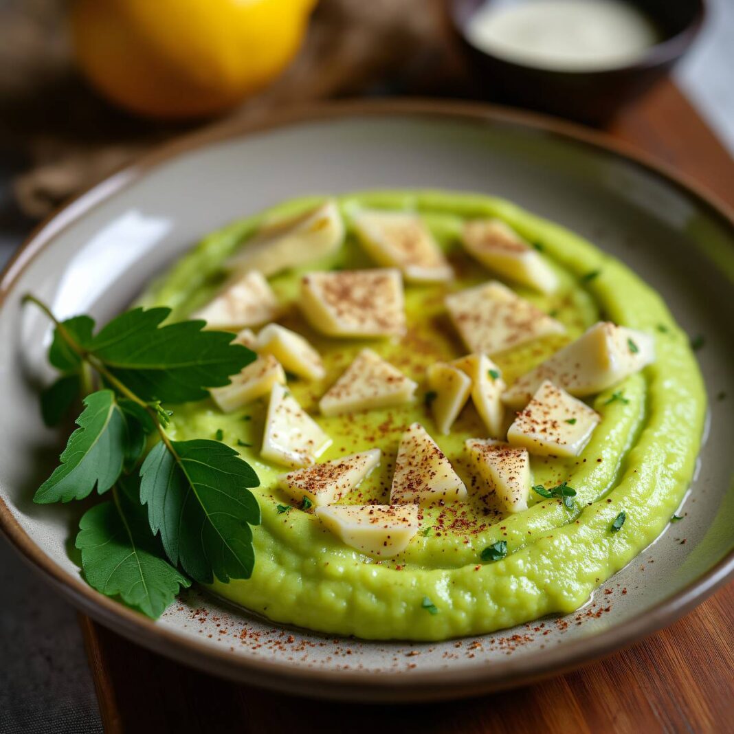 Sauerampfer-Polenta Rezept Sauerampfer-Polenta Rezept