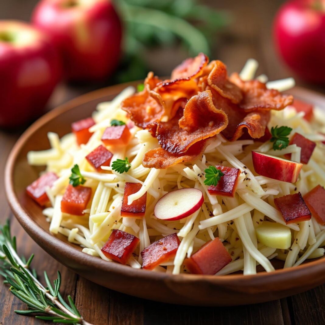 Sauerkraut-Salat mit Knusperspeck Rezept Sauerkraut-Salat mit Knusperspeck Rezept