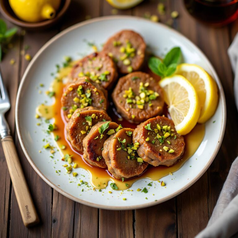 Scaloppine al pistacchio Rezept