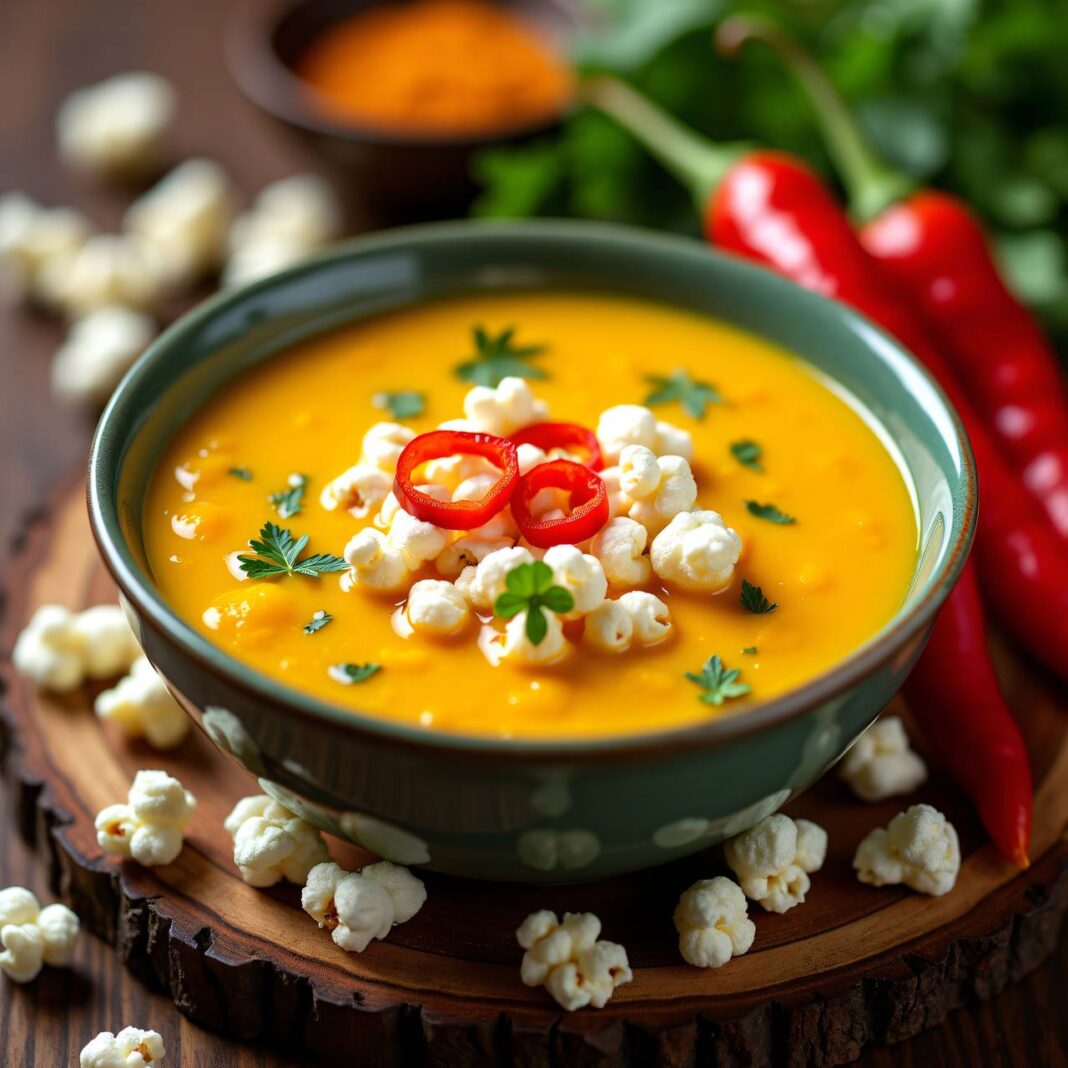 Scharfe Maissuppe Rezept Scharfe Maissuppe Rezept