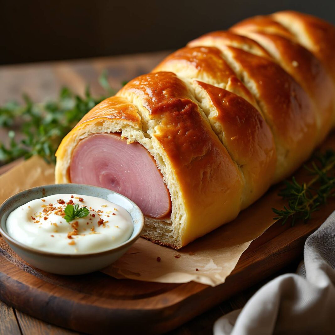 Schinken im Brotteig Rezept Schinken im Brotteig Rezept