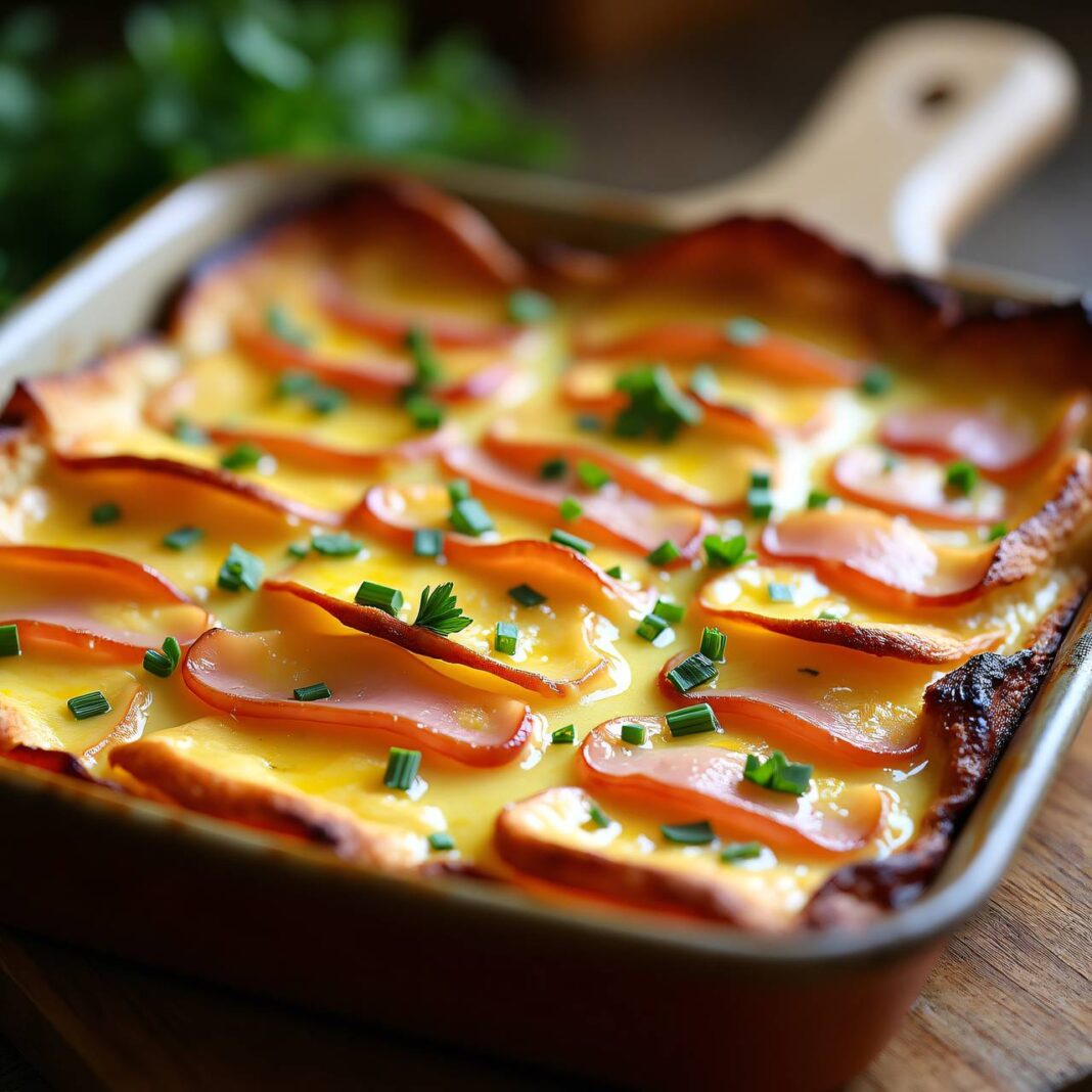 Schinken-Kräuter-Ramequin Rezept Schinken-Kräuter-Ramequin Rezept