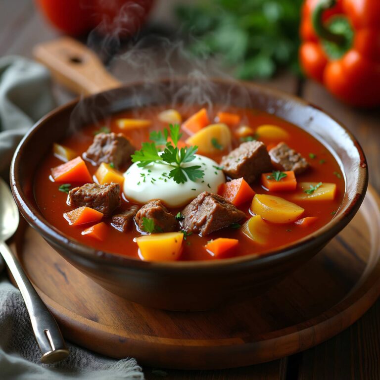 Schnelle Gulaschsuppe Rezept