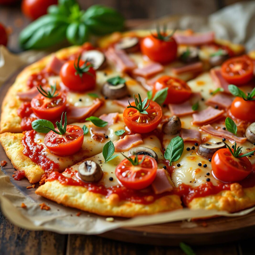 Schnelle Rösti-Pizza Rezept Schnelle Rösti-Pizza Rezept