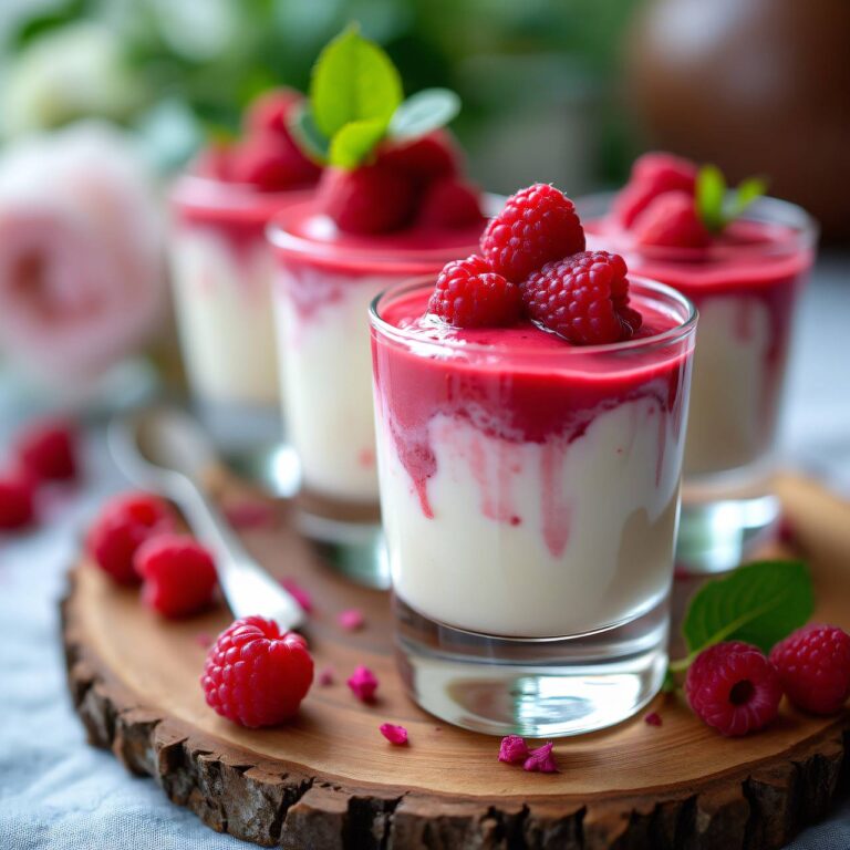 Schnelle Rosen-Quarkmousse Rezept