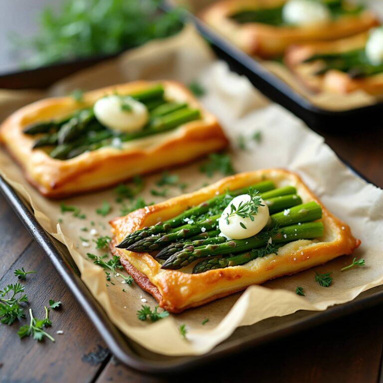 Schnelle Spargel-Tartelettes Rezept