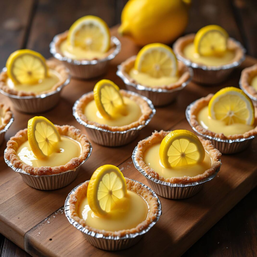 Schnelle Zitronentörtchen Rezept Schnelle Zitronentörtchen Rezept