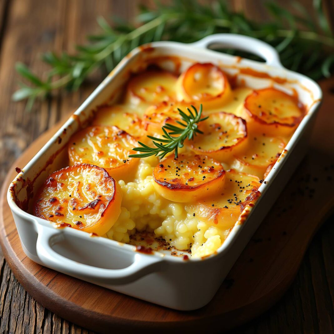 Schneller Kartoffelgratin Rezept Schneller Kartoffelgratin Rezept