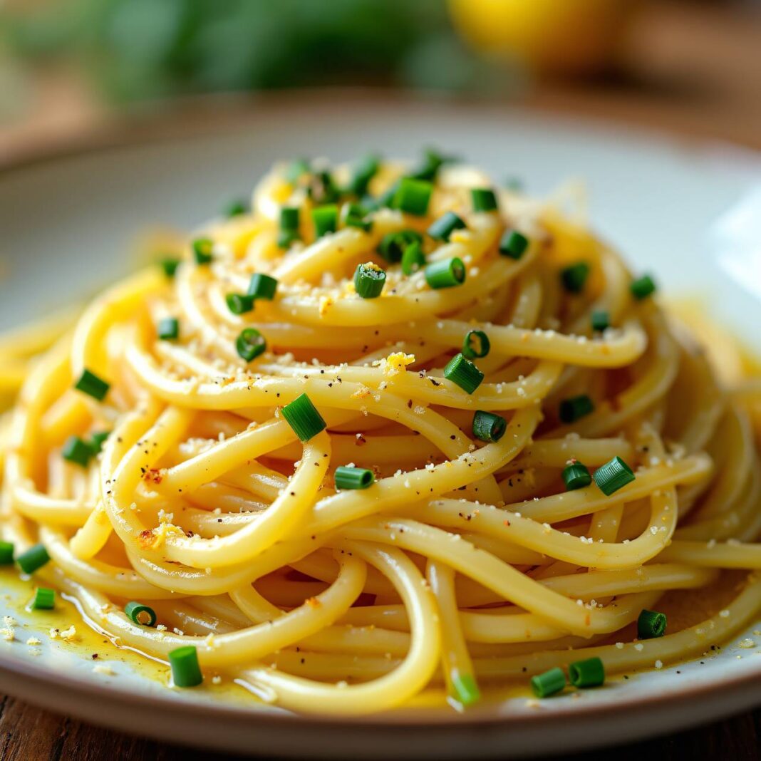 Schnittlauch-Pasta Rezept Schnittlauch-Pasta Rezept