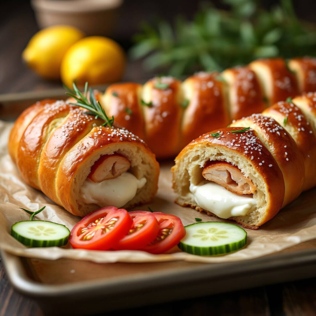 Schnitzel-Zopf Rezept Schnitzel-Zopf Rezept