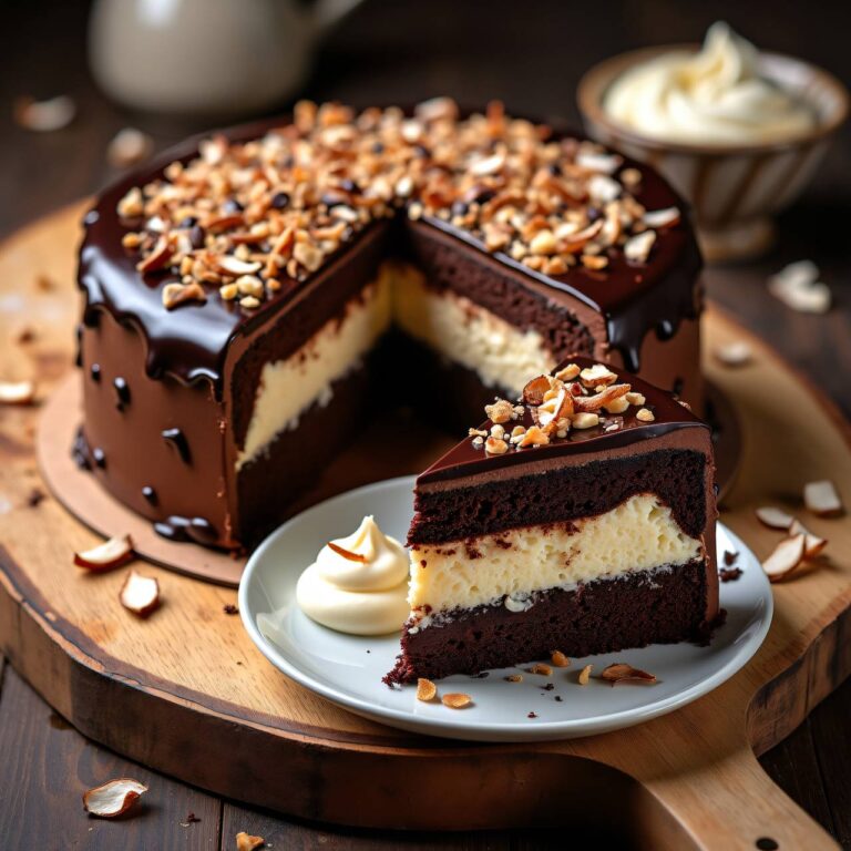 Schoko-Kokos-Kuchen Rezept