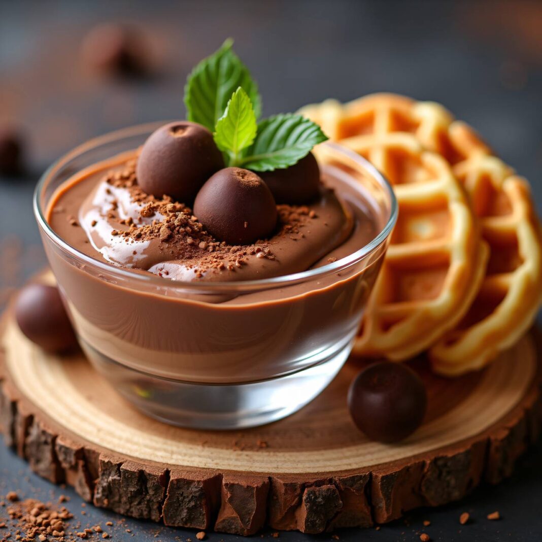 Schokokuss-Mousse mit Quark Rezept Schokokuss-Mousse mit Quark Rezept