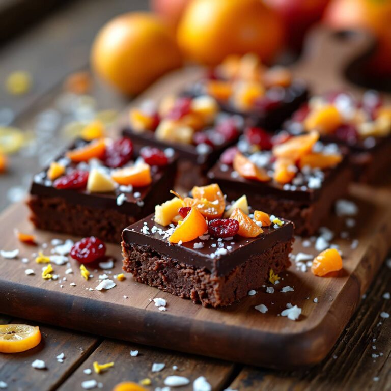 Schokolade-Fruchtschnitten Rezept