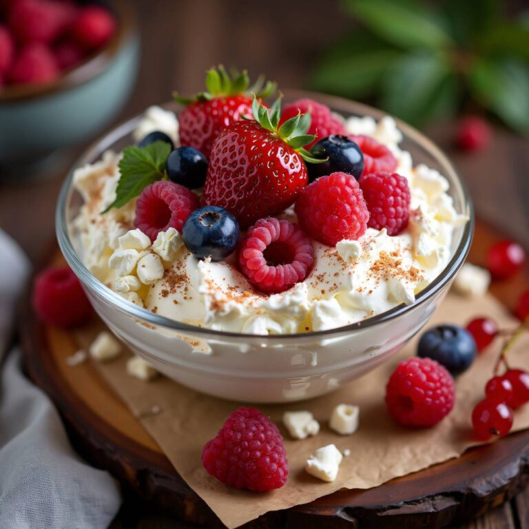 Schokolade-Meringues mit Beeren Rezept