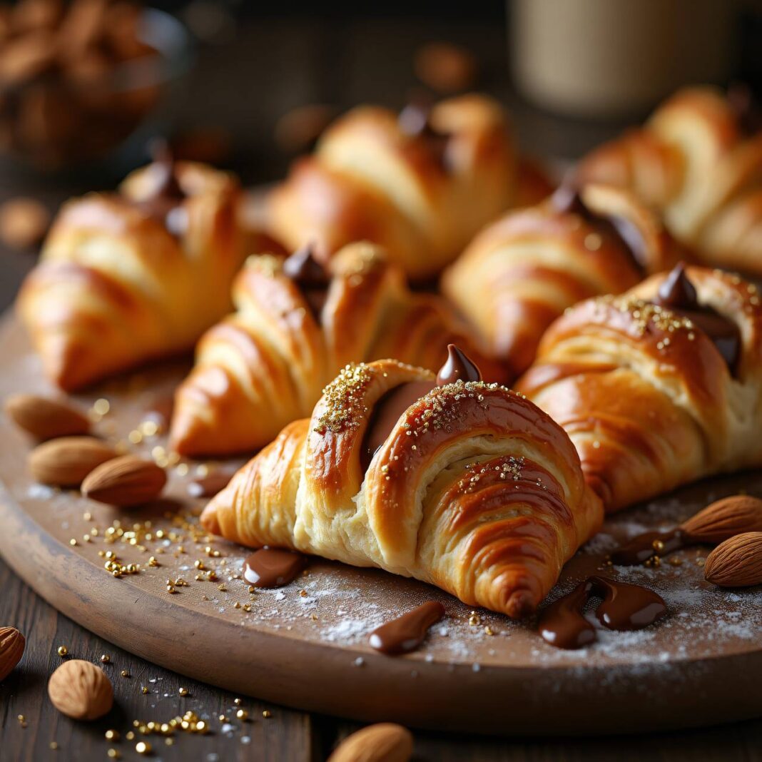 Schokoladen-Blätterteigtaschen Rezept Schokoladen-Blätterteigtaschen Rezept