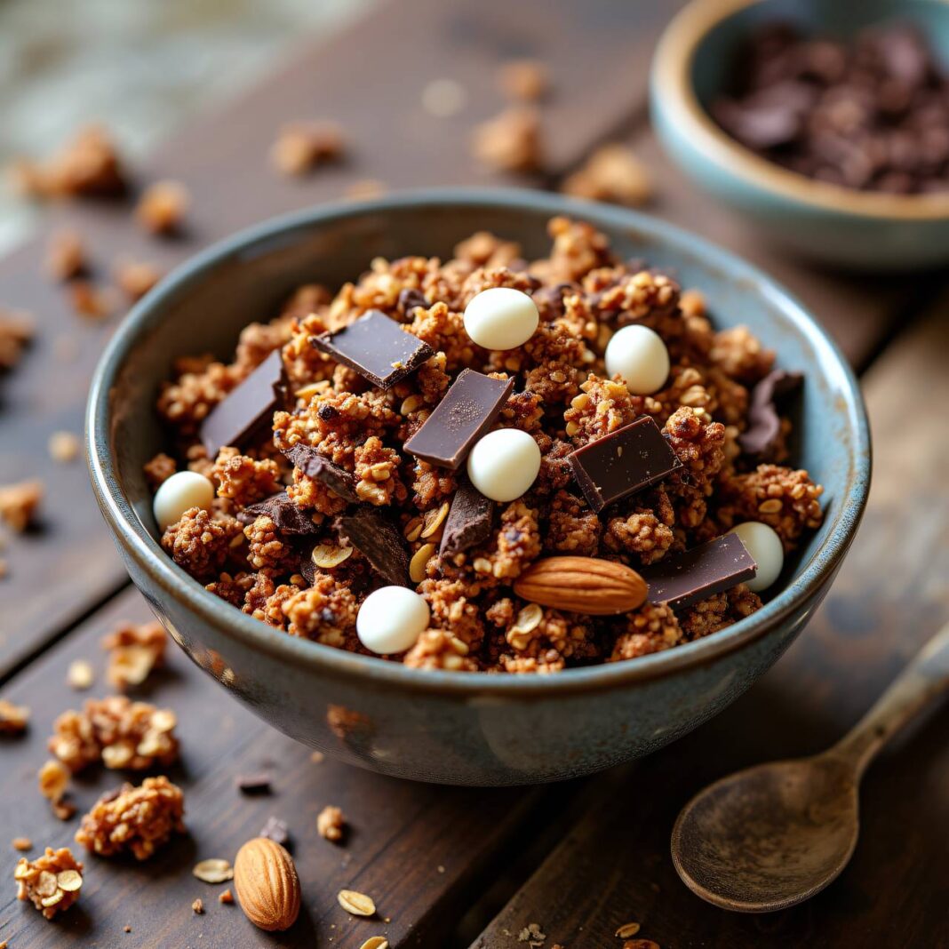 Schokoladen-Granola Rezept Schokoladen-Granola Rezept