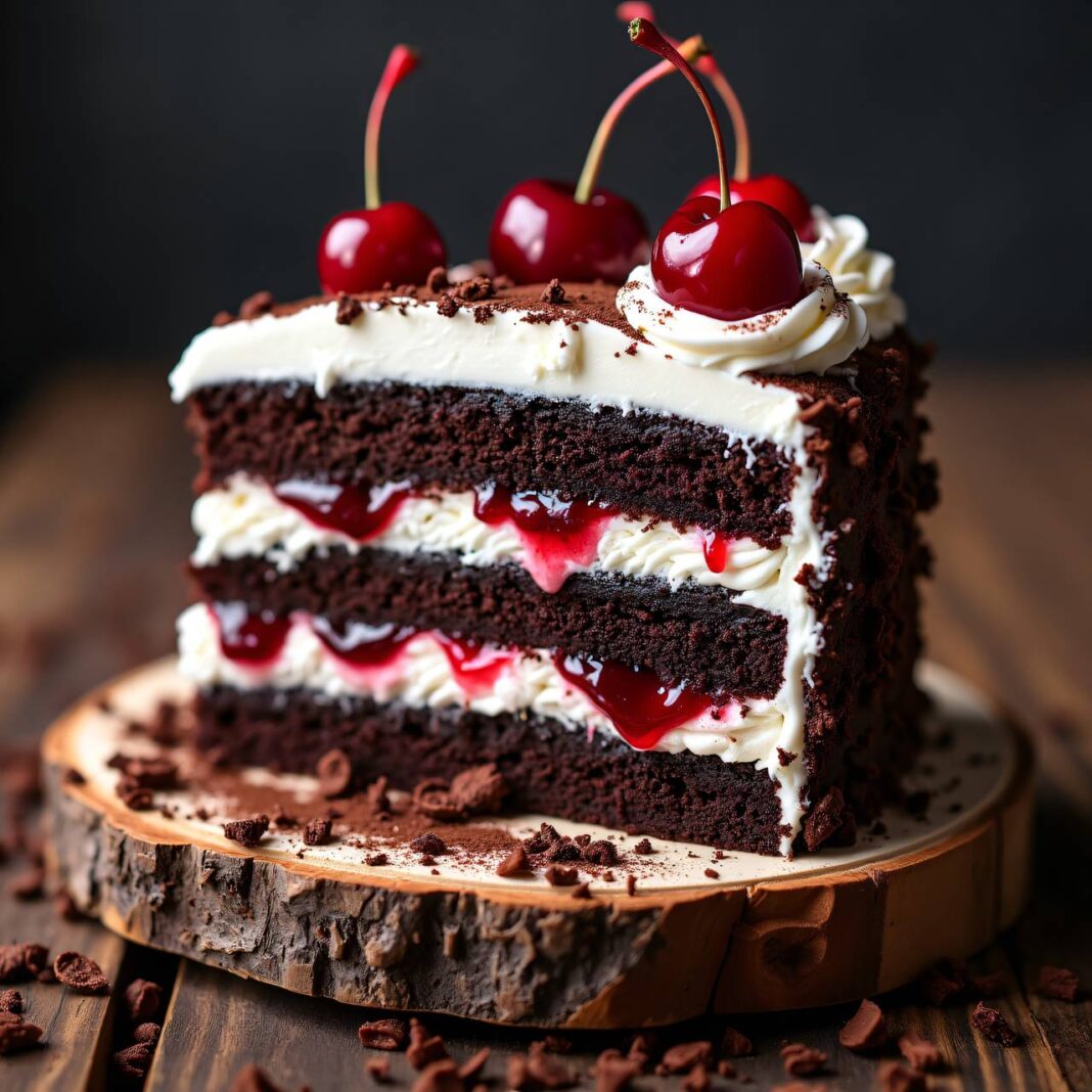 Schokoladen-Kirsch-Torte Rezept Schokoladen-Kirsch-Torte Rezept