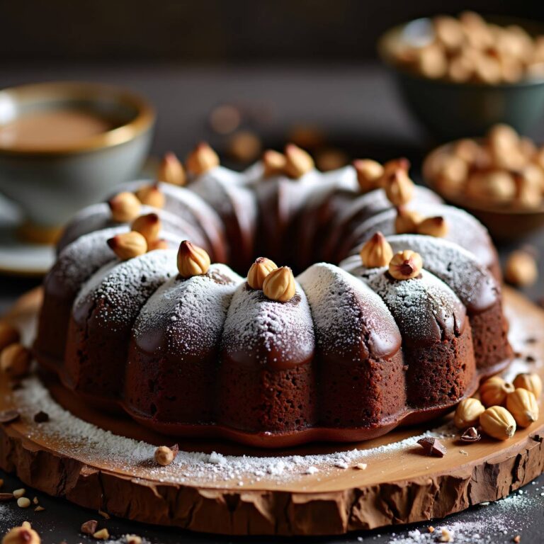 Schokoladen-Nuss-Kuchen Rezept