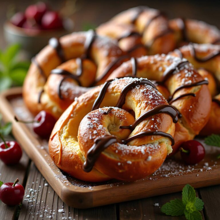 Schokoladen-Rollgebäck Rezept