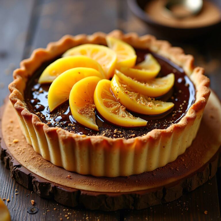 Schokoladen-Tarte Rezept