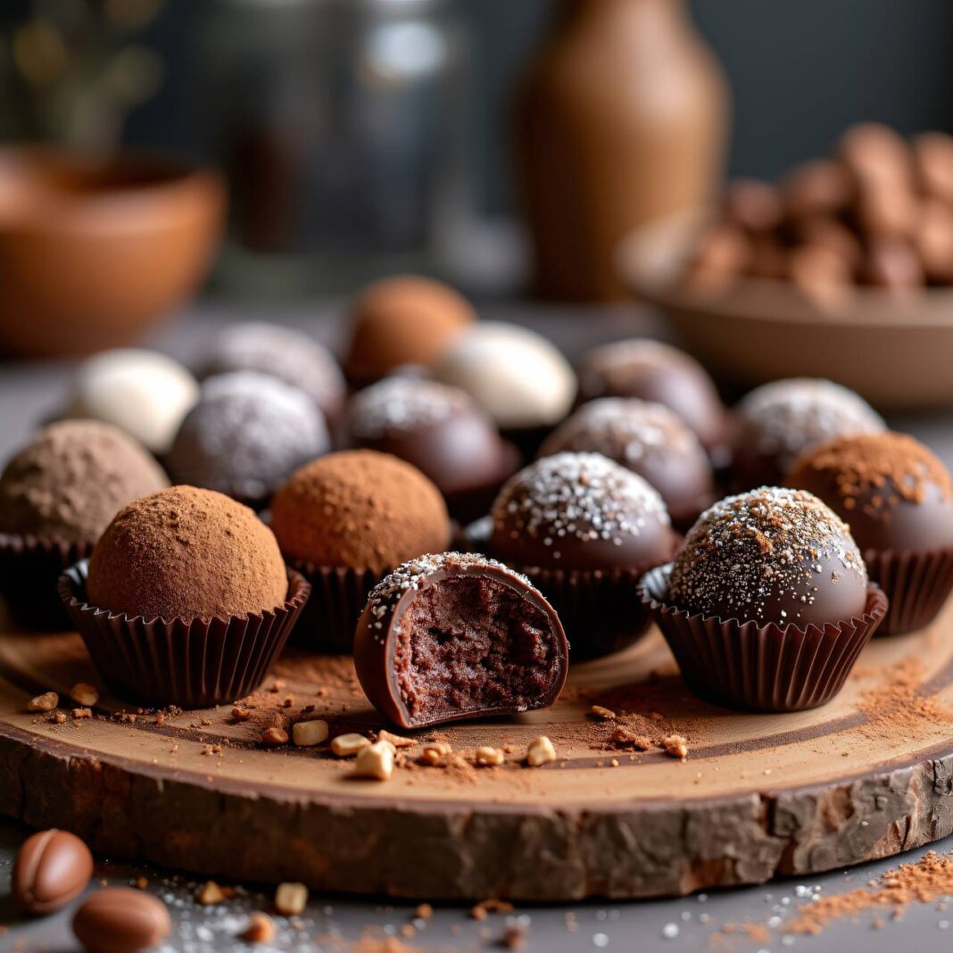 Schokoladen-Trüffel Rezept Schokoladen-Trüffel Rezept