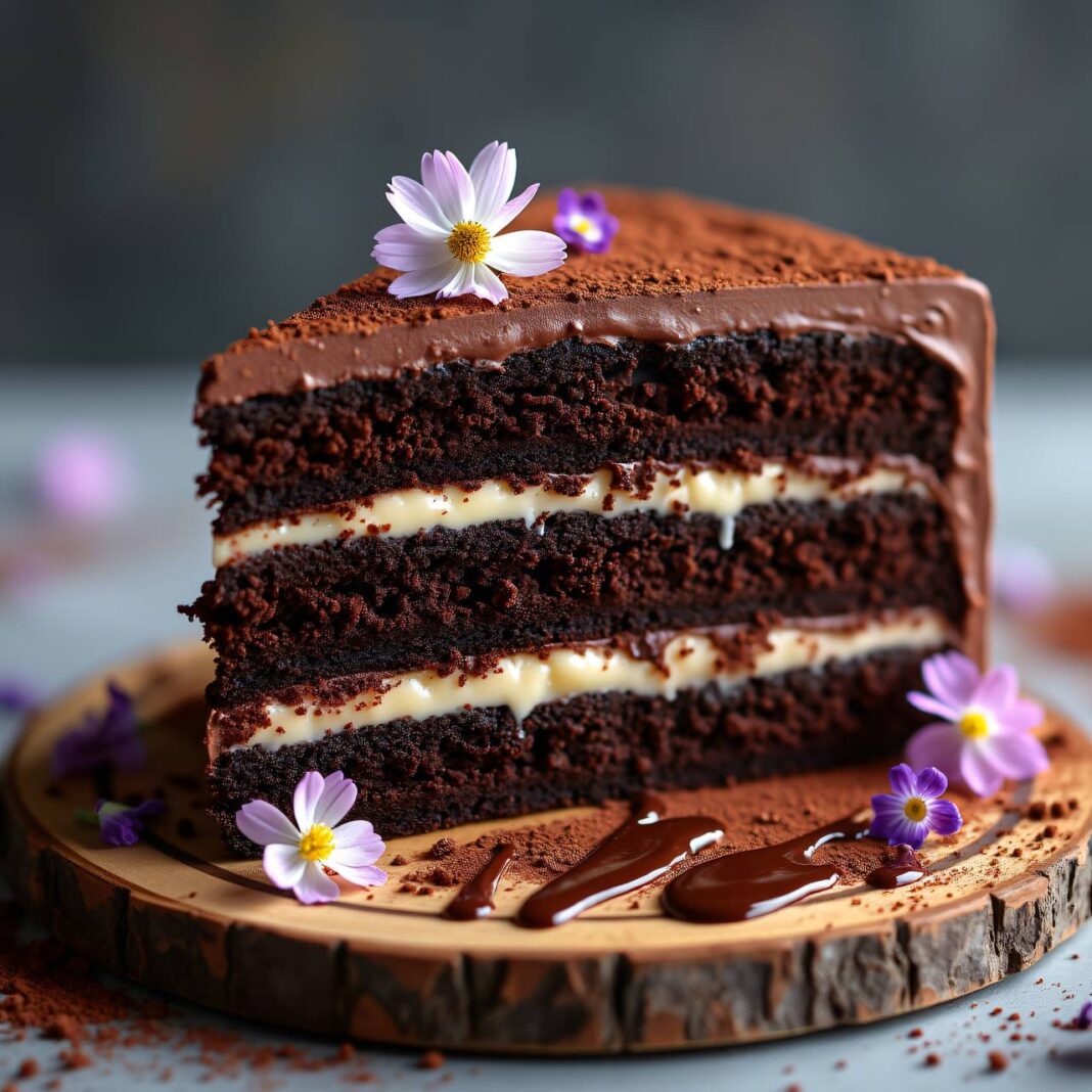 Schokoladencake mit Earl Grey Rezept Schokoladencake mit Earl Grey Rezept