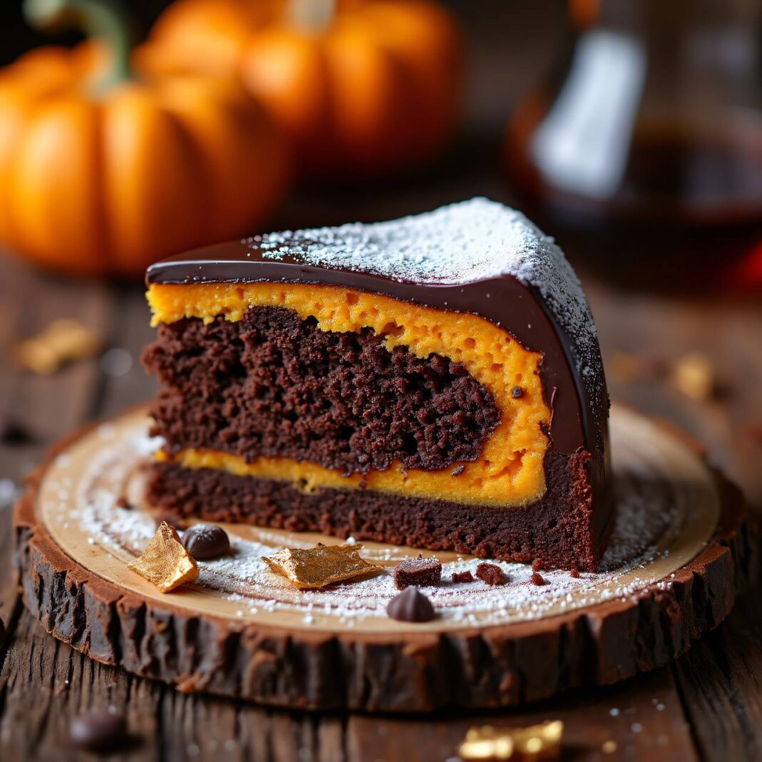 Schokoladencake mit Kürbis Rezept Schokoladencake mit Kürbis Rezept