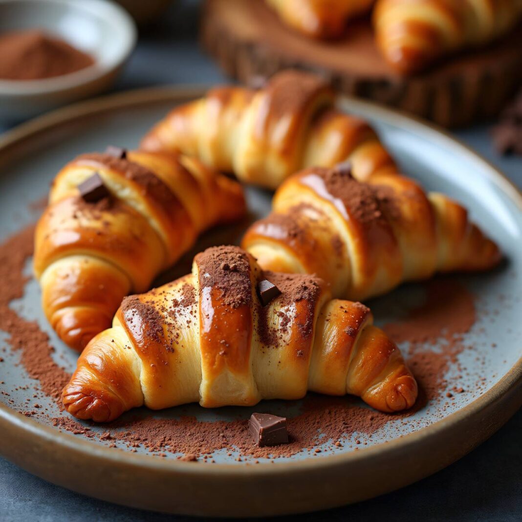 Schokoladenkipferl Rezept Schokoladenkipferl Rezept